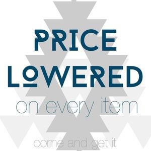 Prices have been dropped